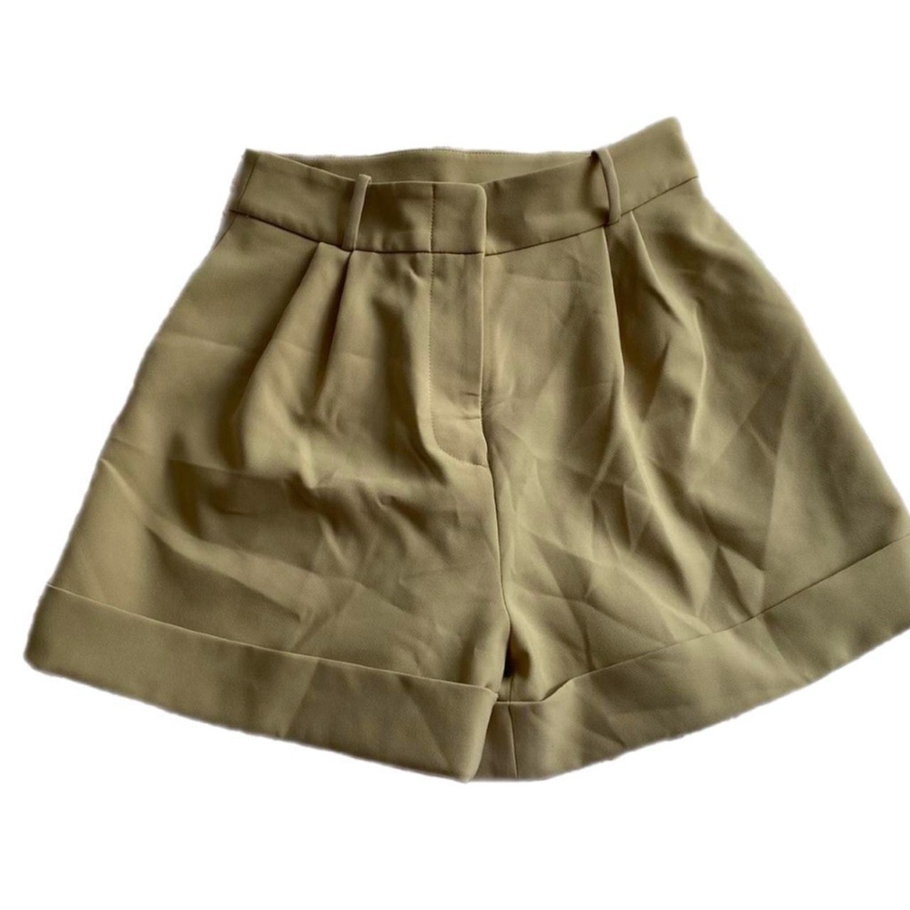 The Bar High-Waisted Tailored Shorts